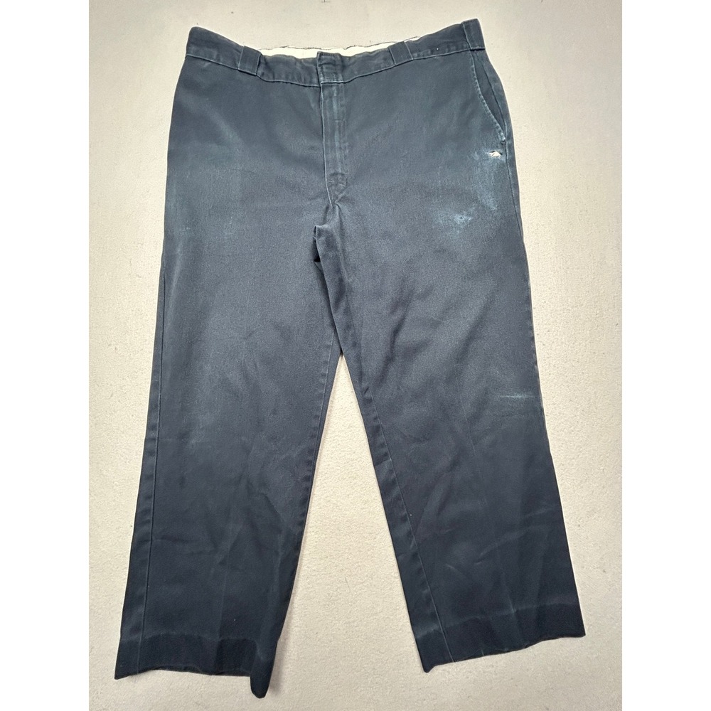 Dickies 874 Original Fit Twill Navy Blue 38x26 Mens